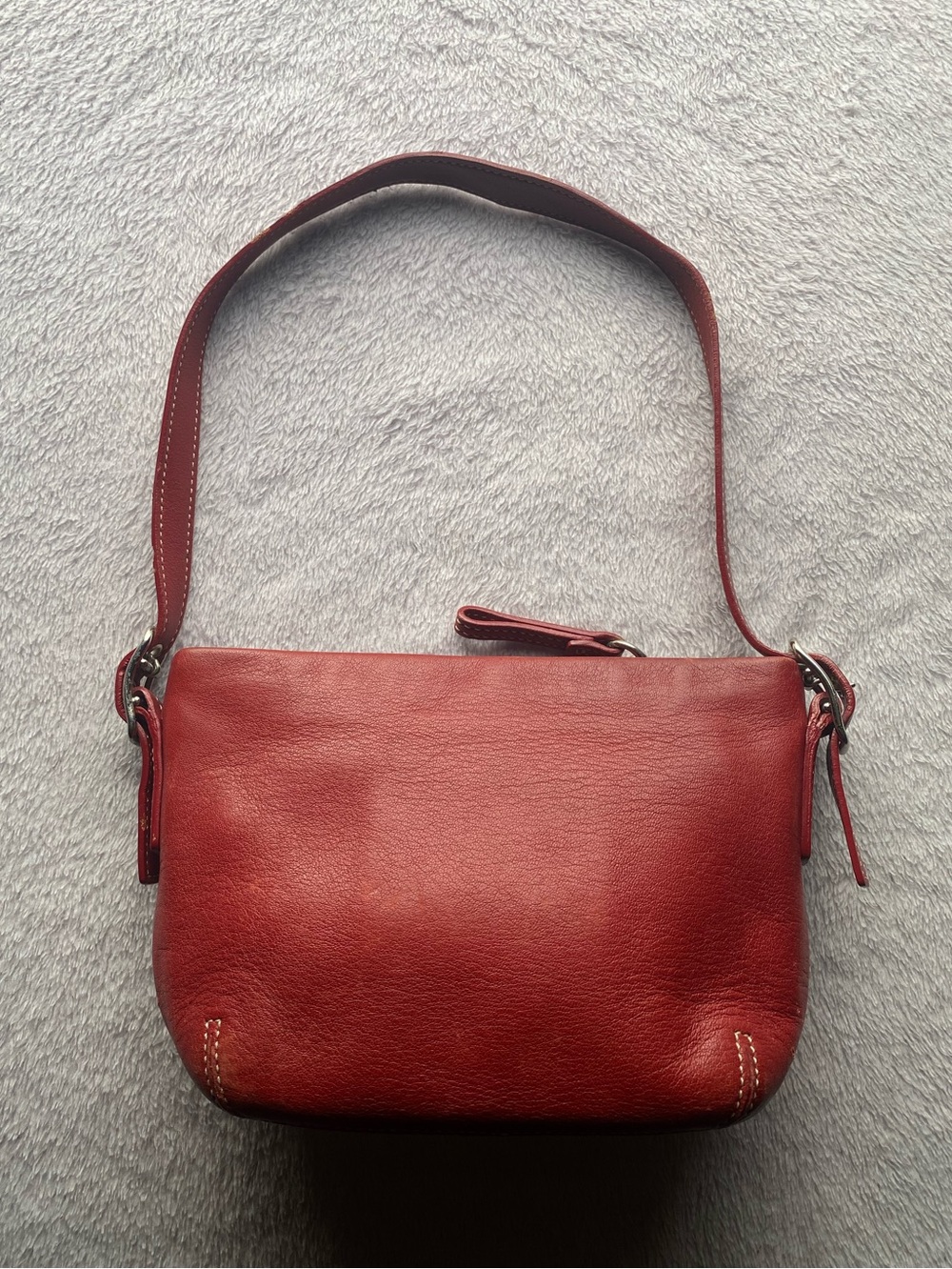 Coach Vintage Red Mini tote